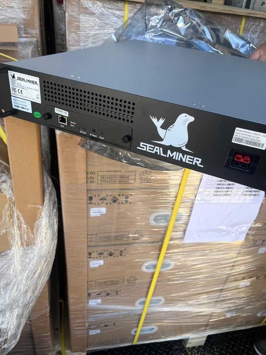 BUsed Bitdeer SealMiner A3  Hydro 498Th/s BTC Miner