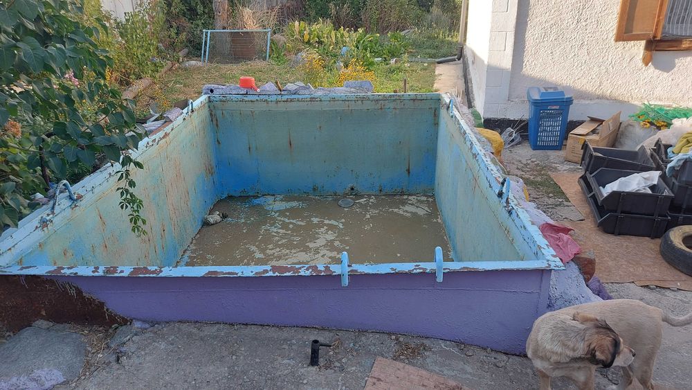 Бассейн железный продам. САМОВЫВОЗ