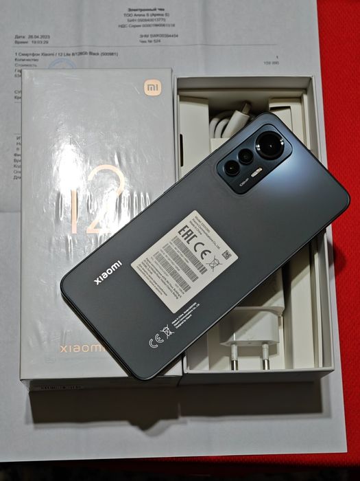 Xiaomi 12 lite 128 gb Ram 8 5G EAC