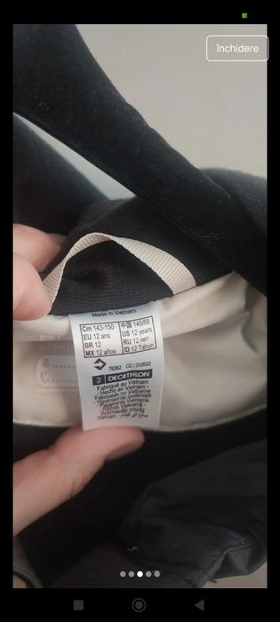 Geaca impermeabila ski fete