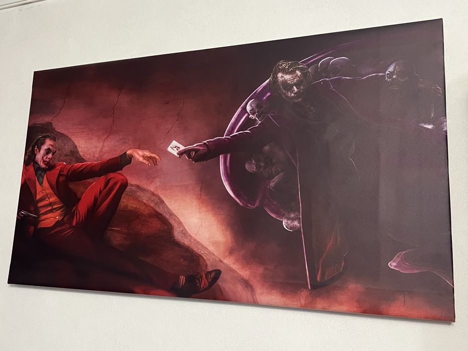 Картина Джокер на холсте