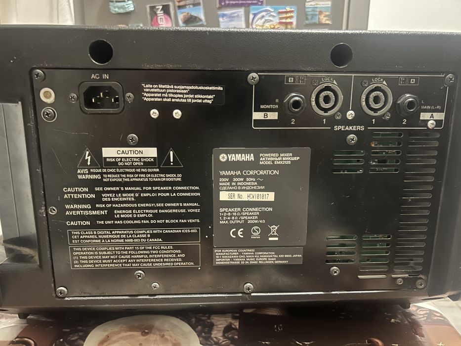 Mixer activ yamaha 1500 lei