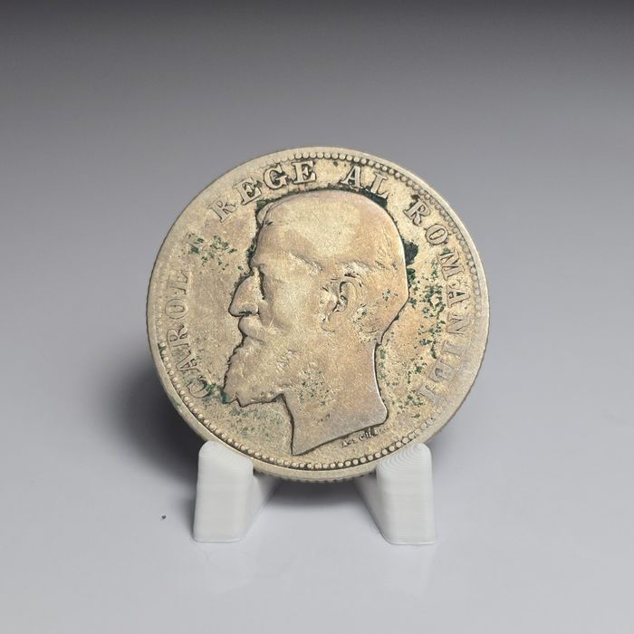 Moneda 2 lei 1894 Carol