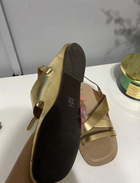 Vand sandale Zara piele naturală 35