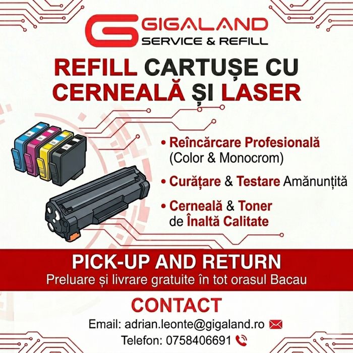 Instalare Windows | Microsoft Office | Service Laptop&Refill Gigaland