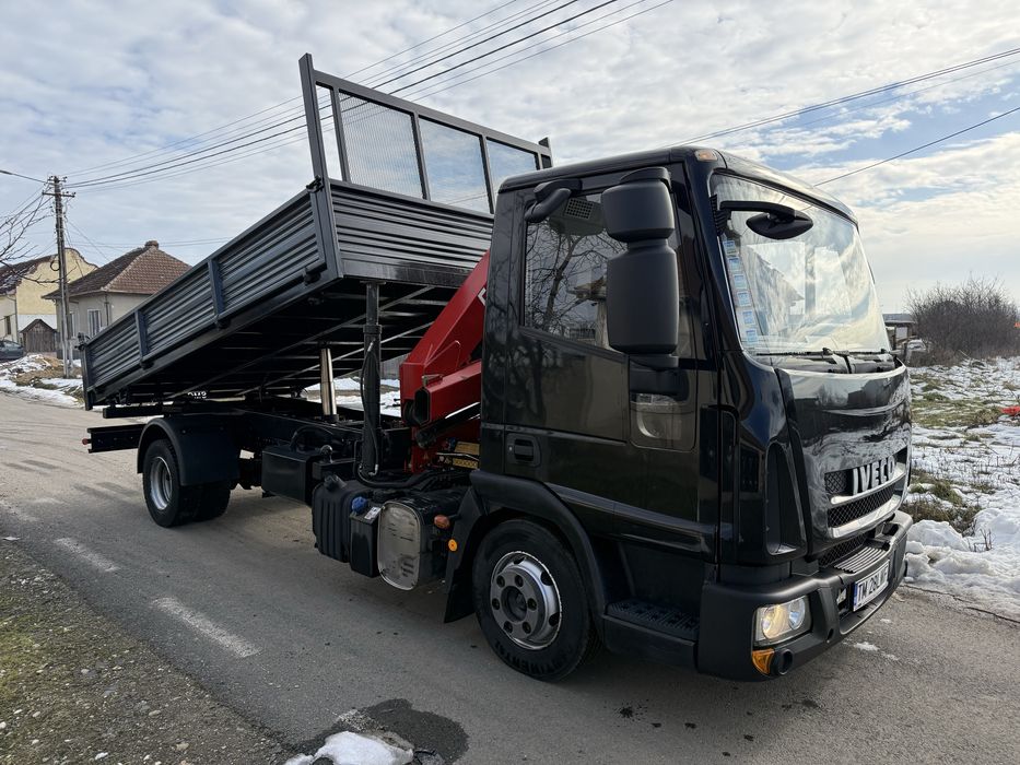 Iveco EuroCargo Basculabil+Macara 2011 Euro 5