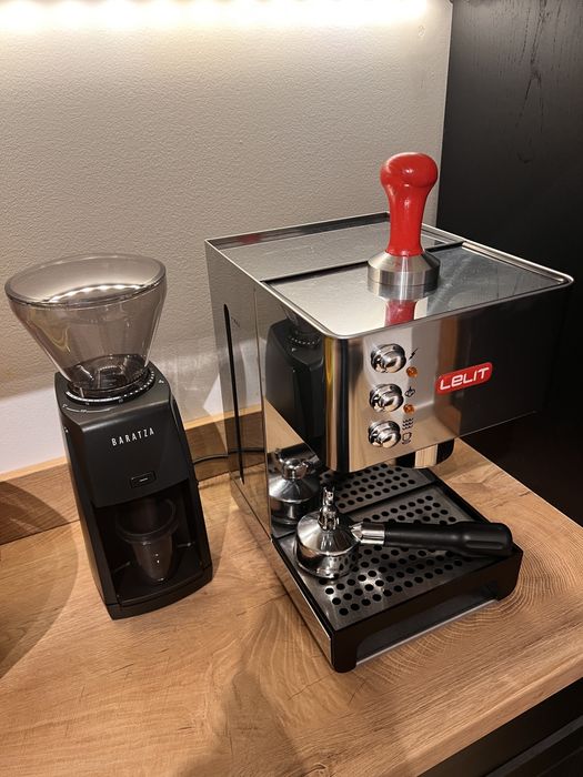Espressor Lelit PL41e si rasnita Baratza Encore ESP