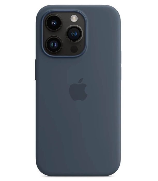 Оригинален Apple Silicone Case за iPhone 14 Pro – Midnight
