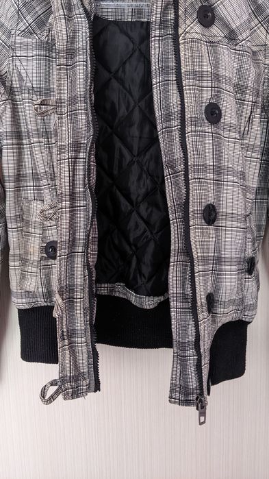 Зимно яке, S, черно-бяло, New Yorker