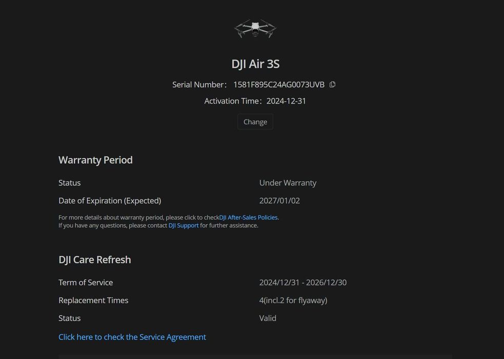 Dji Air 3S, fly more combo, in garantie+asigurare, full box, ca nou