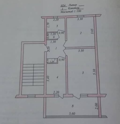 Kvartira uy 2xonali uy