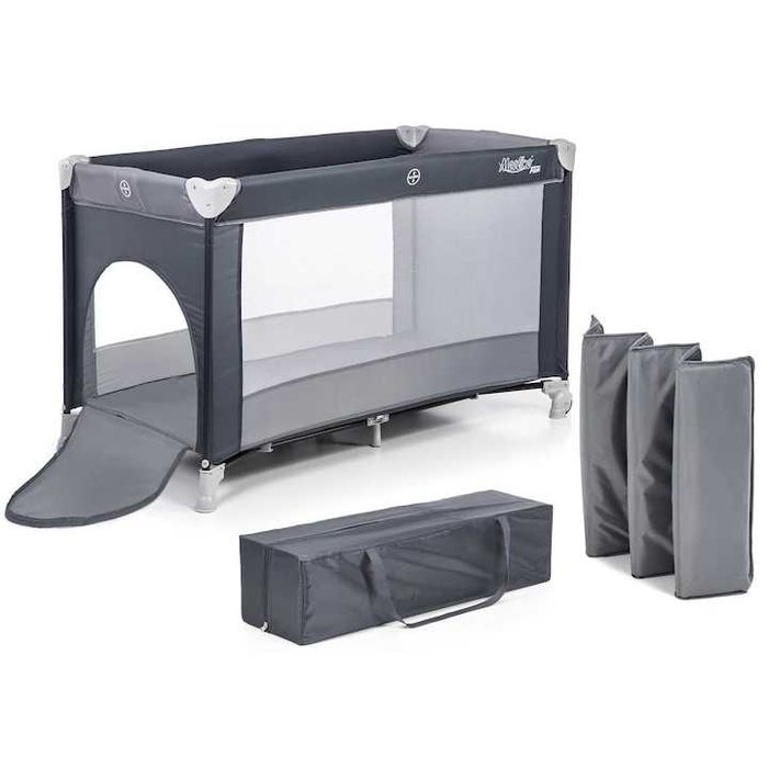 Patut copii pliabil, gri, turistic