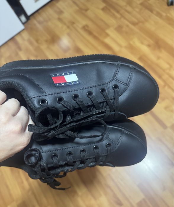 Tommy Jeans sneakers din piele