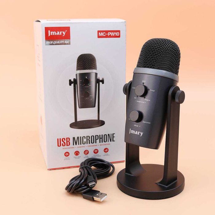 Профессиональный студийный микрофон Jmary MC PW10