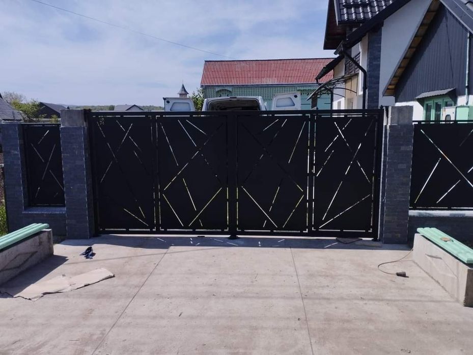 Confctionez gard din fier forjat transport si montaj in toata tara