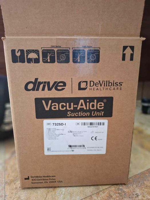 Вакуумен Аспиратор DeVilbisse VacuAide 7314P QSU