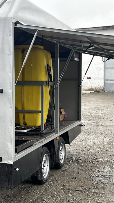 Прицеп для агро дронов опрыскиватель