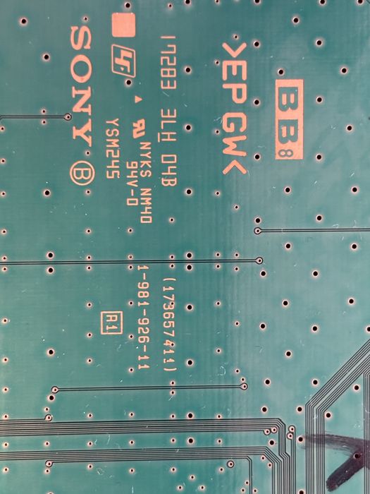 Placa de baza sony 1-981-926-11  , sursa apdp-209a1 tv kd 55XE7005