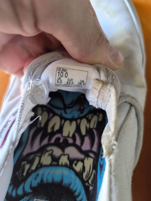 Vans slip-on Santa Cruz limited edition кецове