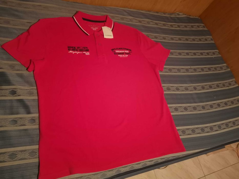 мъжка поло тениска CANDA C&A XL
