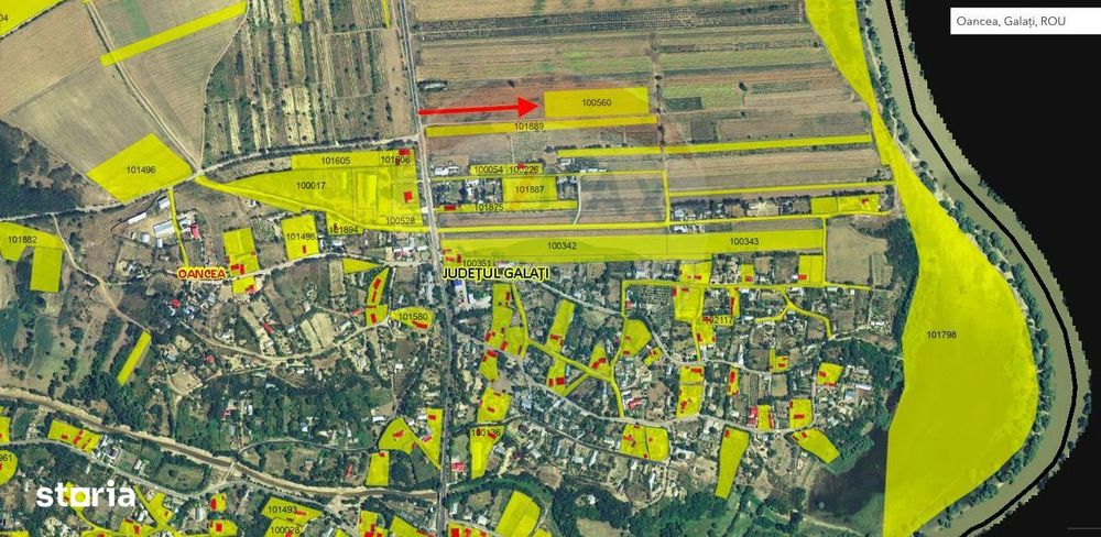 Teren Intravilan de 7000 mp la Granița cu Republica Moldova!