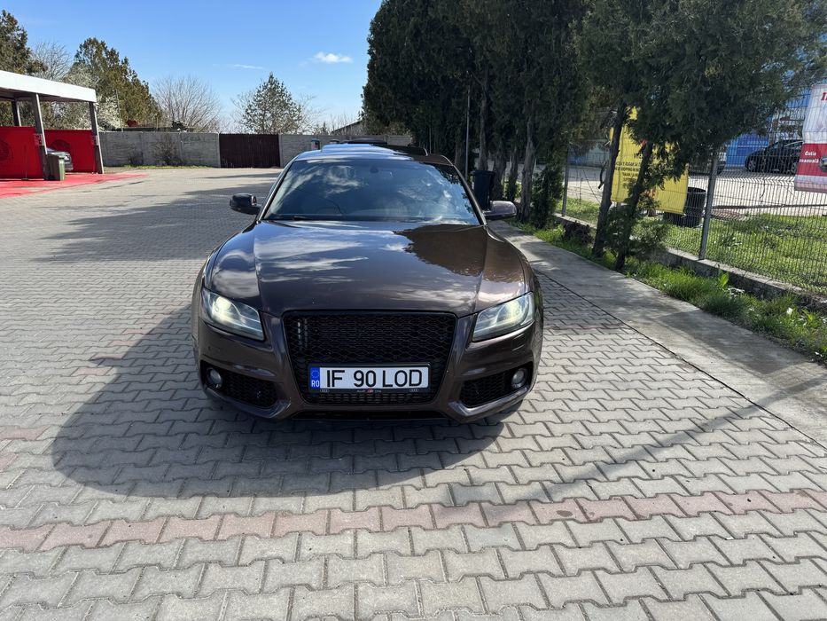 Audi A5 2012, maro,  fac si schimb se mai lasa la pret