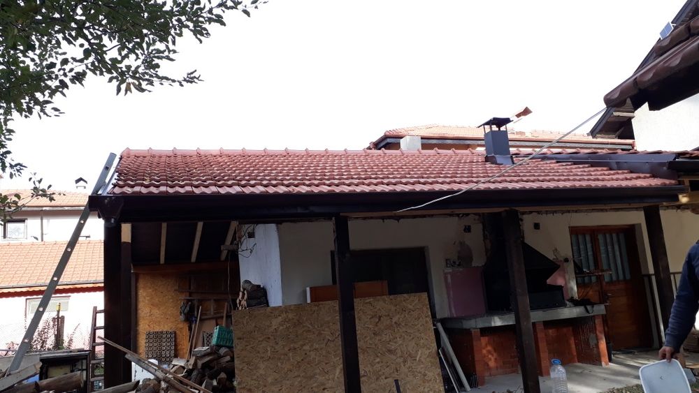 Ремонт на Покриви Навеси Барбекюта