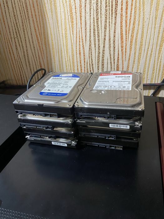 Продам жесткие диски HDD 500гб