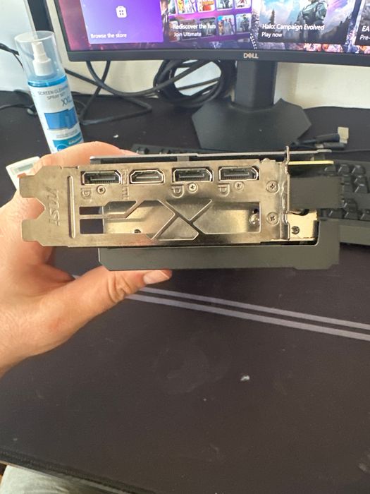 Placa video defectă MSI RADEON