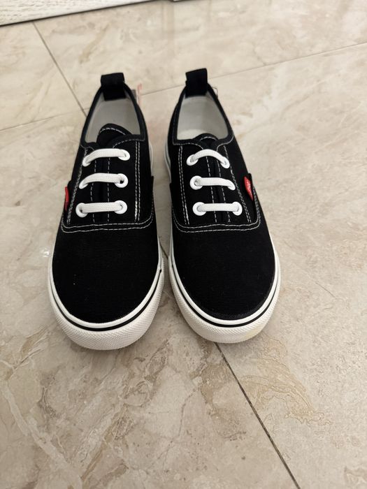 Кеды черные унисекс