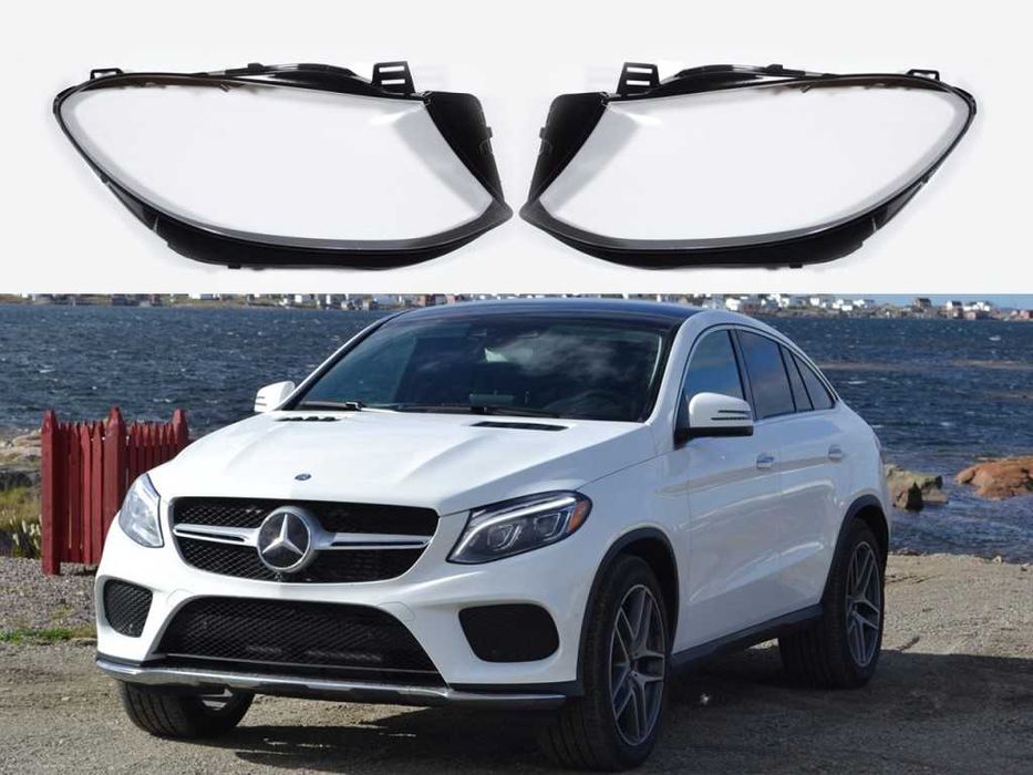 Стъкла за фарове на Mercedes GLE C292 Coupe (2015-2019)  555