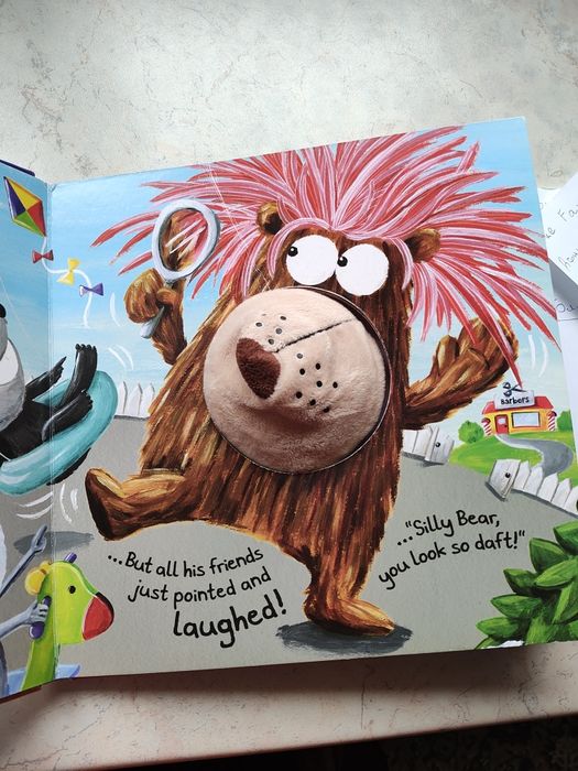 Детска книжка Мечокът и косата