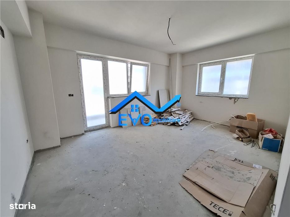 Apartament cu 1 camera, geam la baie, 44,26 mp, bloc nou, zona Galata