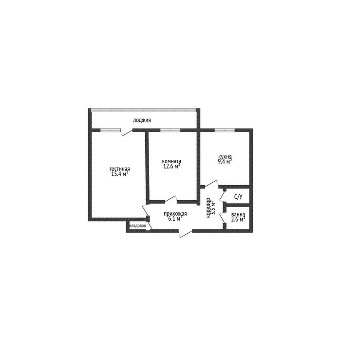 Продажа 2-комнатной квартиры пушкина 175