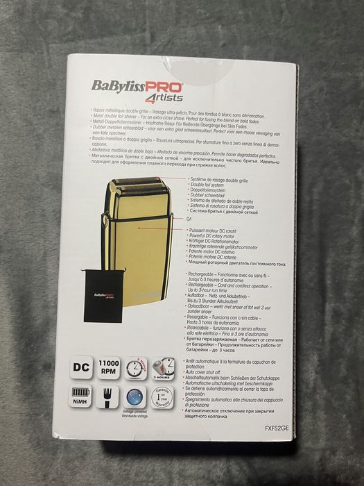 Shaver BaBylissPro 4Artists