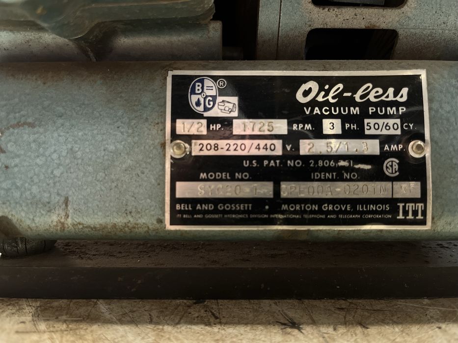 Pompa vacum la 220v si 380v