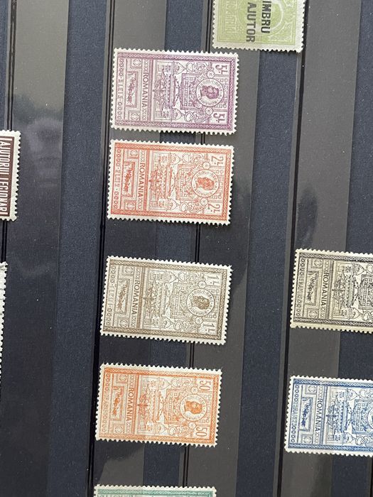 Colecție Timbre Vechi România (Regalitate)