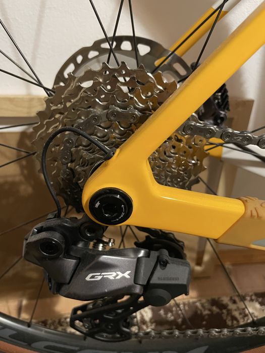 Gravel/ciclocorss/bicicleta carbon NOUĂ!  Cinelli King Zydeco II Orange Safari Shimano GRX Di2 2x12V