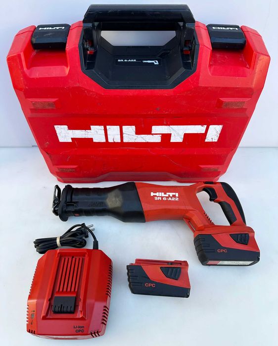 Hilti SR 6-A22 - Акумулаторен саблен трион 2x22V 5.2Ah
