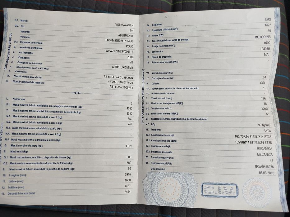 VW Polo 1.4 Tdi 2009