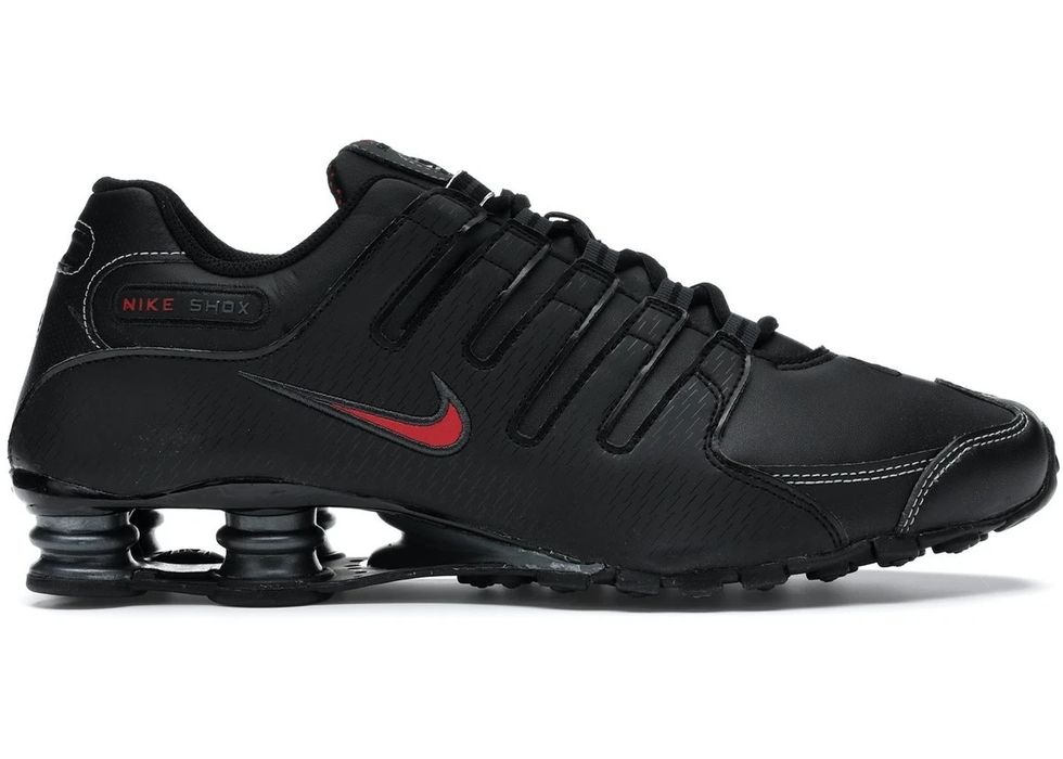 Nike Shox NZ 'Black Varsity Red' Men's