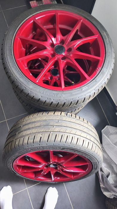 Jante AEZ 5X108 R18 + cauciucuri 2026