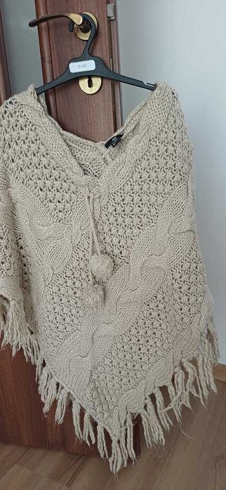 poncho dama de toamna h&m