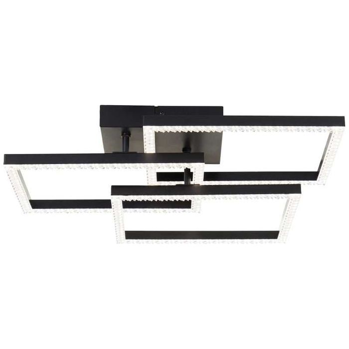 Plafoniera LED Ranni 46.x46.5cm negru