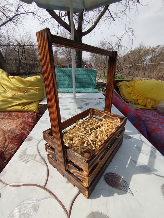 Фруктовые корзины деревянные