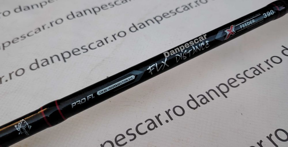 Lanseta Feeder PRO FLX Distance 3,90 metri Actiune:60-180gr 5 VARFURI