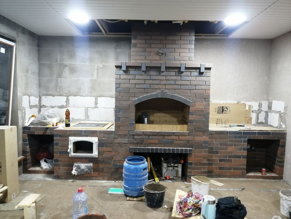 Мангалы печи камины