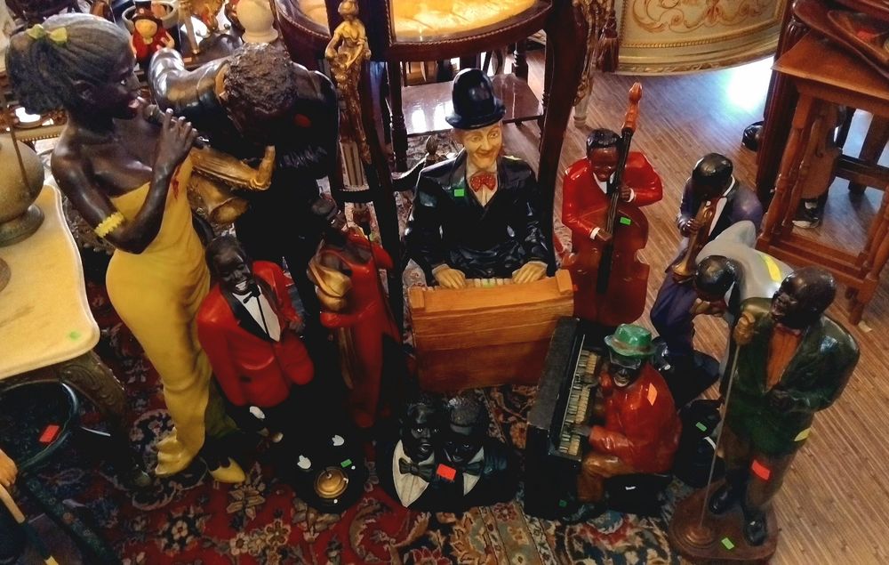 Статуетки на джаз музиканти.