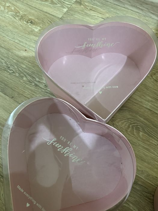 Сердечка коробка новый