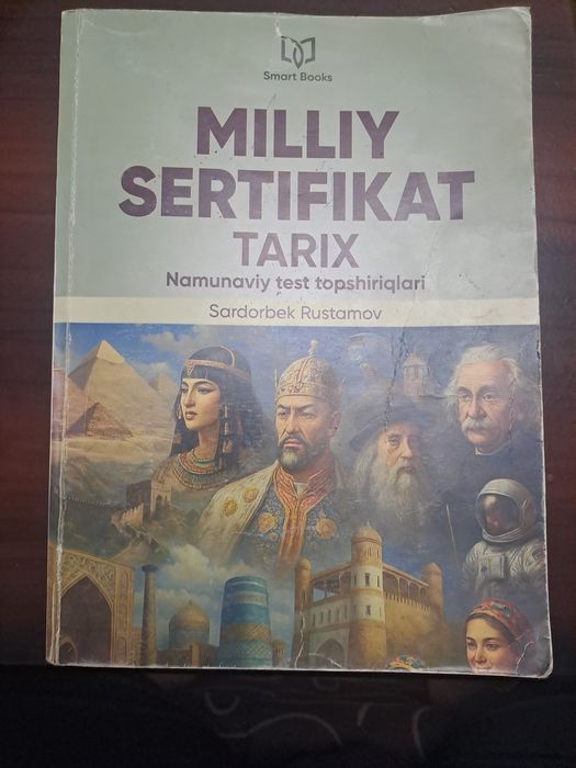 Tarix milliy sertifikat uchun kitob SARDOR RUSTAMOV